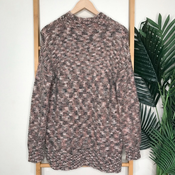 SOLD Witchery Pink Green Textured Twist Jumper S - Picture 3 of 13